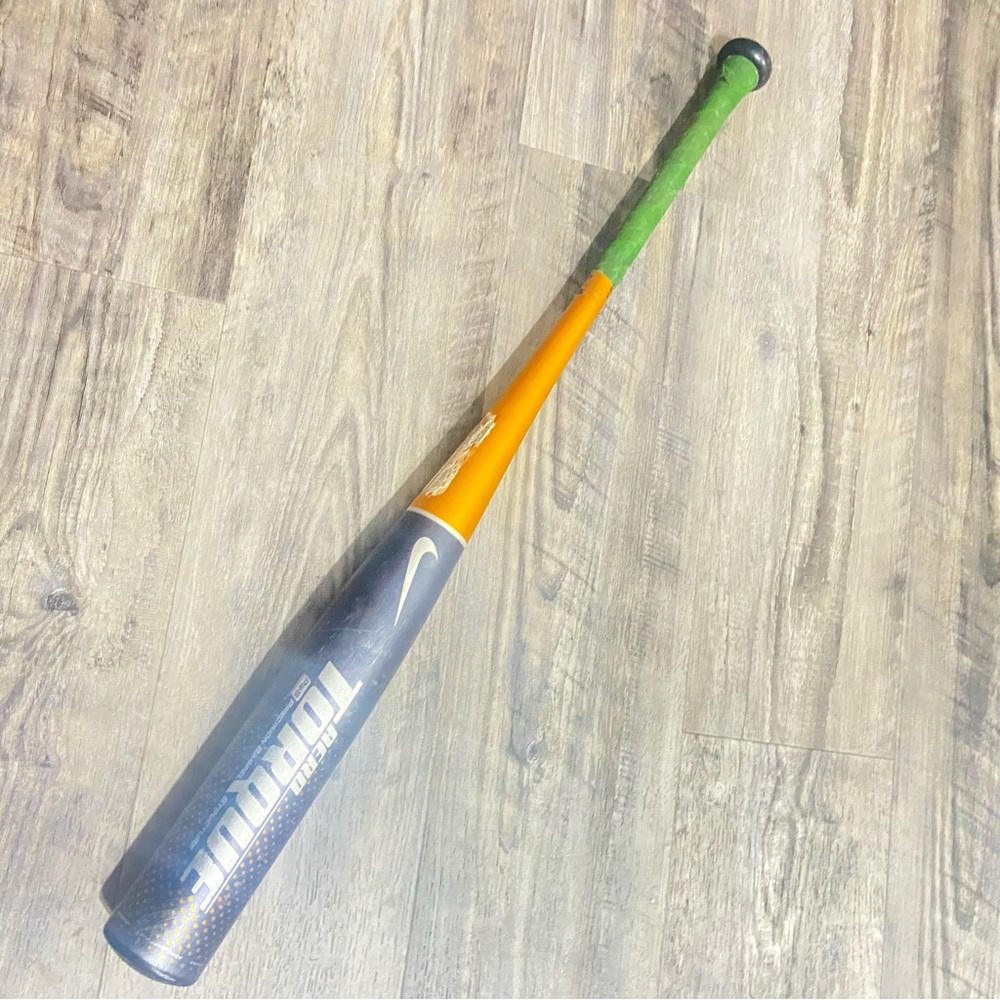 TORQUE AERO Nike Colorful Orange and Black Baseball Bat 32X29